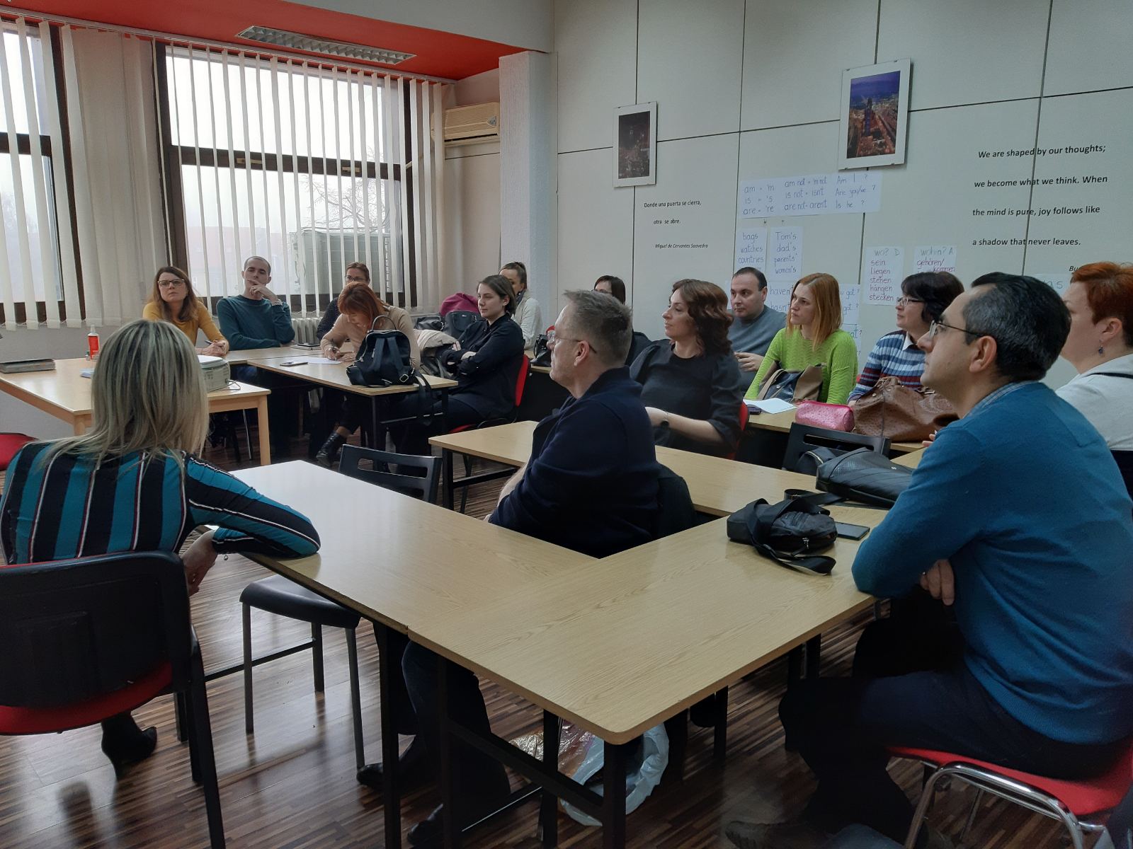 Započeo individualni tečaj engleskog jezika