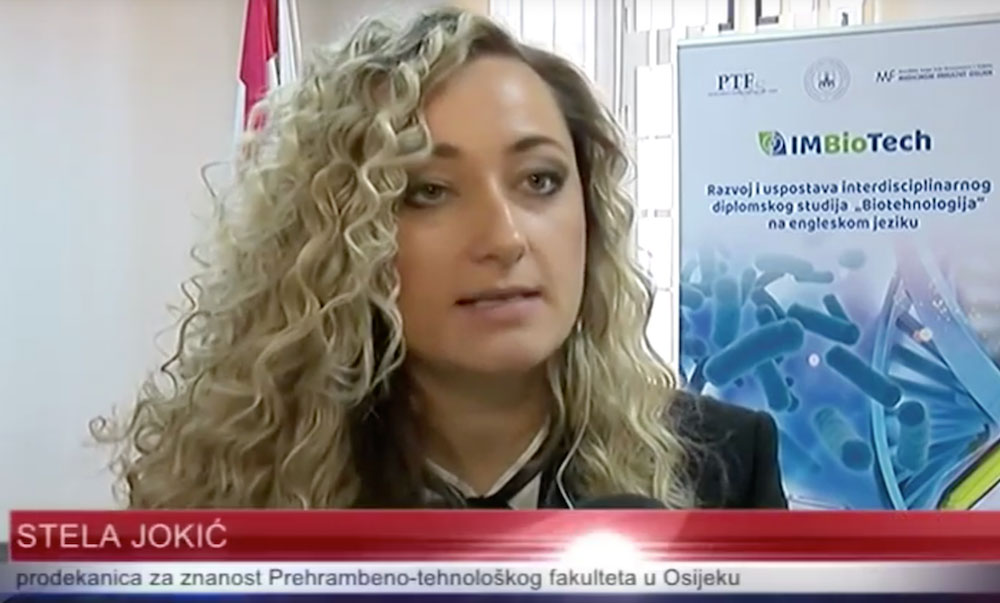 Studij biotehnologije na engleskom jeziku (PTF Osijek) - Osječka televizija